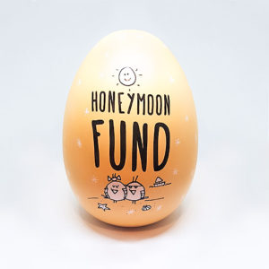 Eggcellent Large Nest Egg "Hooneymoon Fund"