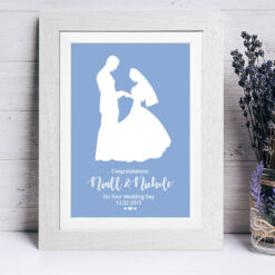 Just Married - Personalised Wedding Gift