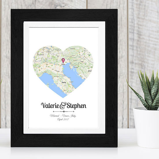 where we got Married one heart