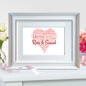 Wedding Heart Personalised
