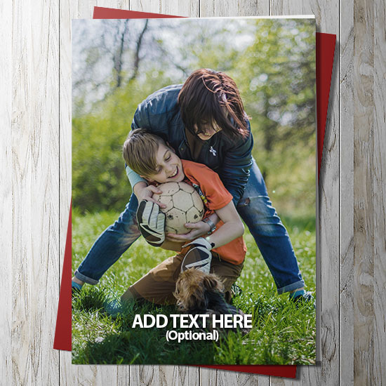 greeting card upload your photo