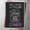 Going to the Chapel Wedding Card (Personalise)