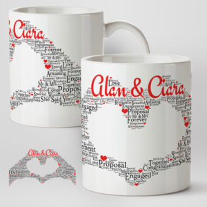 Personalised Named Wedding Mug