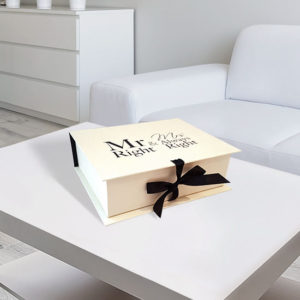 Mr Right & Mrs Always Right Keepsake Box