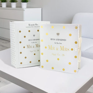 Luxury Mr & Mrs Keepsake Box