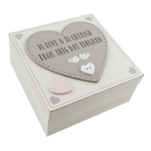 Love Story Keepsake Box