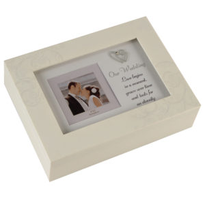 Musical Wedding Trinket Box