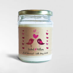 Love Birds Wedding Candle