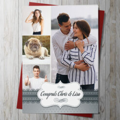 Photo Collage Card (Upload 4 photos)