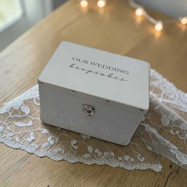 Small Wedding Day Keepsake Box2