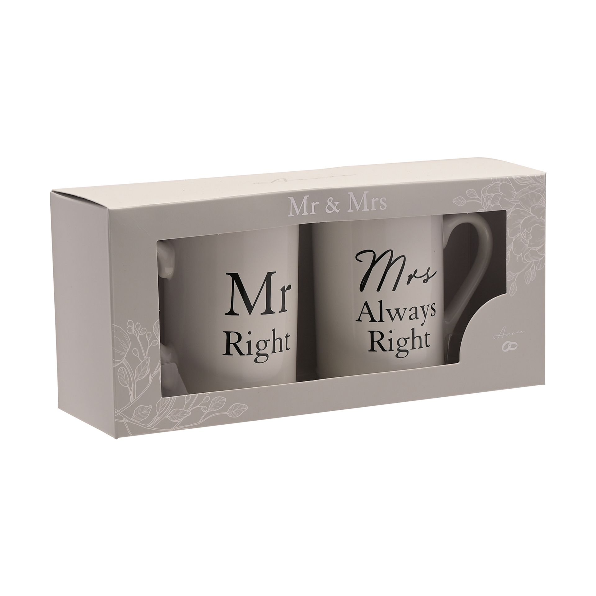 Mr & Mrs Right Cups