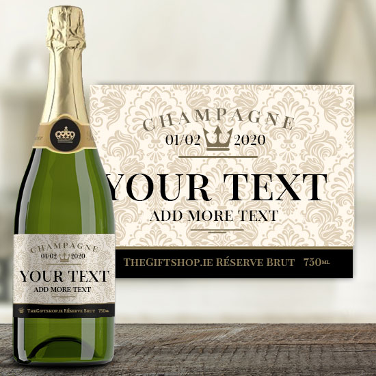 Personalised Champagne