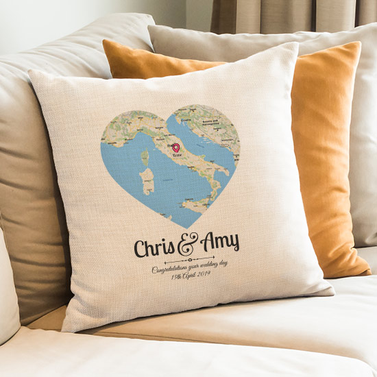 Where We Got Married Cushion