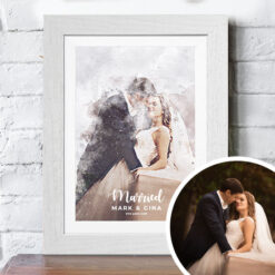 Photo to Watercoloured Artwork