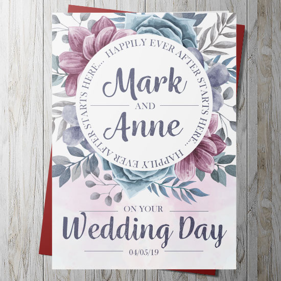 Happily ever after starts here… Card