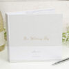 Our Wedding Day Grey Floral Photo Album 4x6 50 Pages