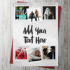 6 Photo Upload Card With Your Own Message