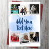 6 Photo Upload Card With Your Own Messag