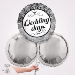 Wedding Day Foil Balloon Bouquet