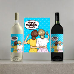 2 Gals Personalised Wine
