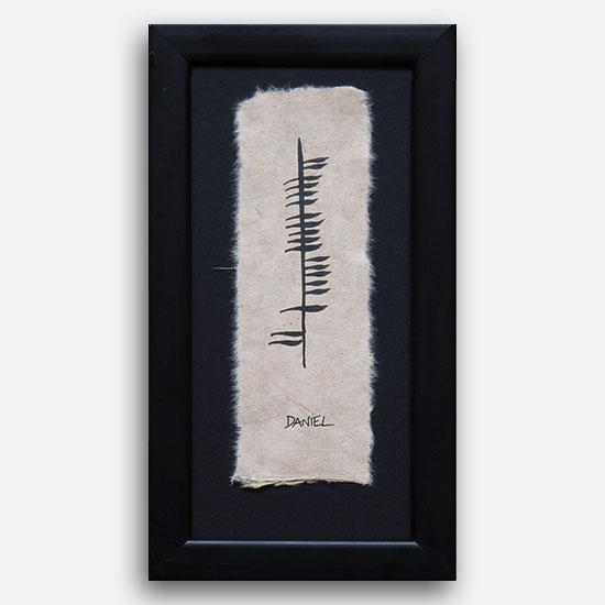 Name in Ogham Writing