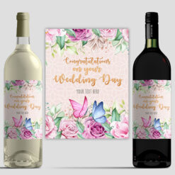 Congratulations on your Wedding Day Wine