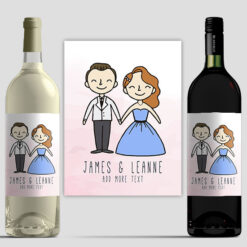 The Happy Couple (Personalised Wine)