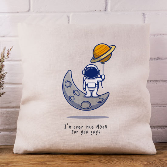 Over The Moon Cushion