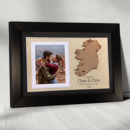 Bespoke 3D Map With Photo (Ireland)