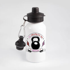 Personalised Sweating For The Wedding Water Bottle 400ml