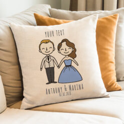 Your Text Couples Cushion