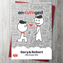 en-GAY-ged Card (Personalise)