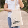 "I Come With Baggage" Personalised Tote Bag