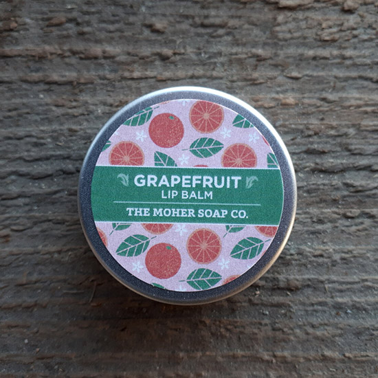 Grapefruit Natural Lip Balm - Image 2