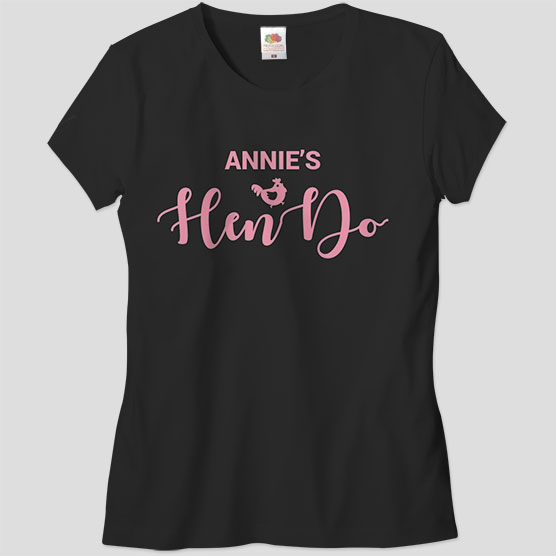 Personalised Hen Do T-Shirt
