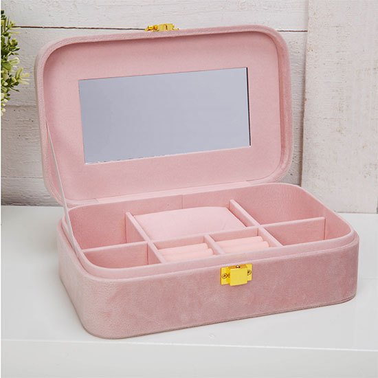 AMORE BY JULIANA® Velvet Mother Of The Bride Jewellery Box - Image 2