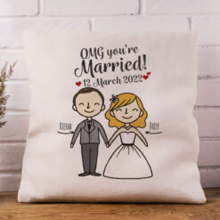 OMG You're Married Cushion