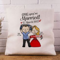 OMG You're Married Supporters Cushion