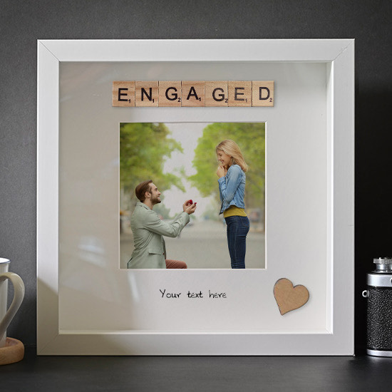 Married Scrabble Box Frame Gift - Image 2