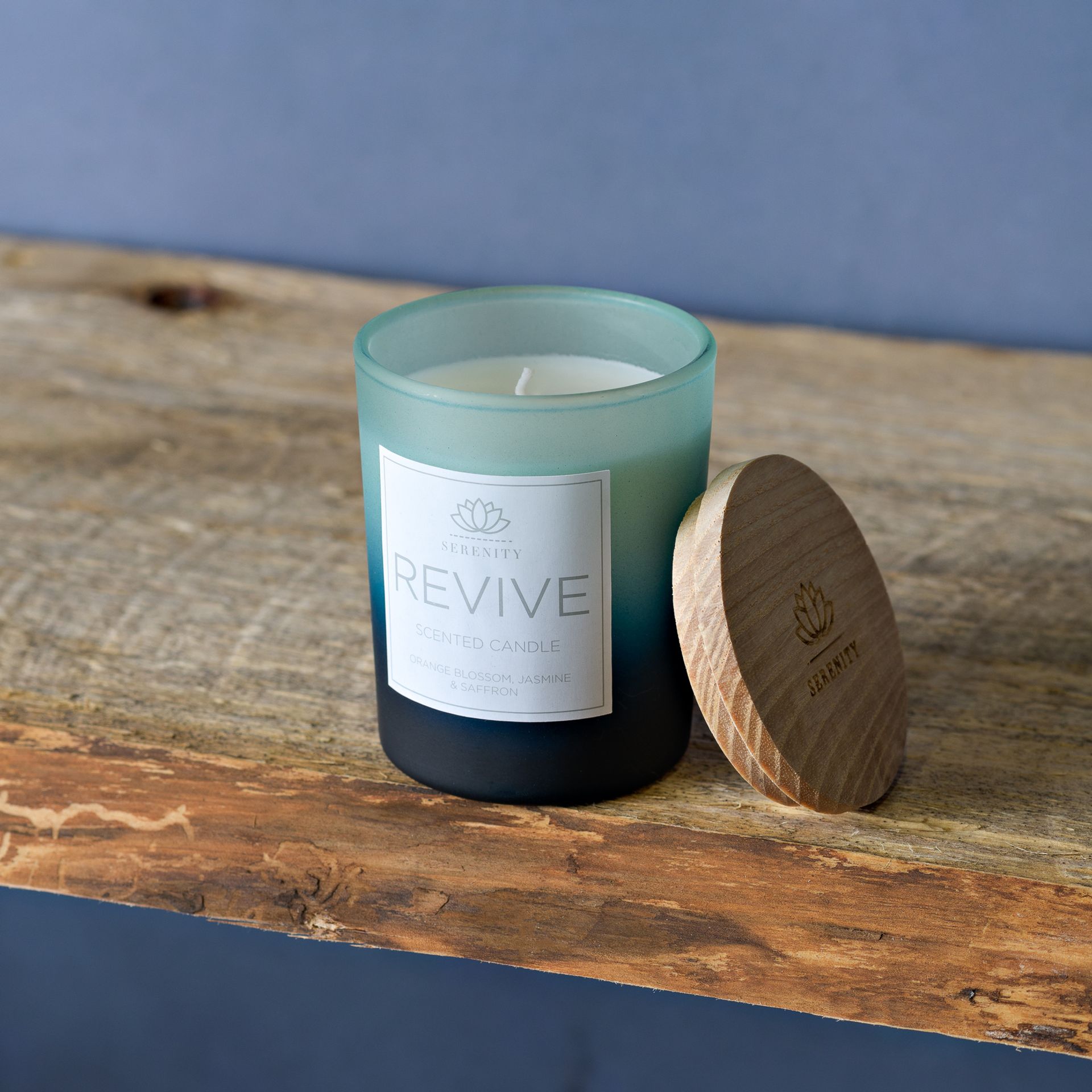 Serenity Pause Luxury Set of 3 Candles in Gift Box - Image 2