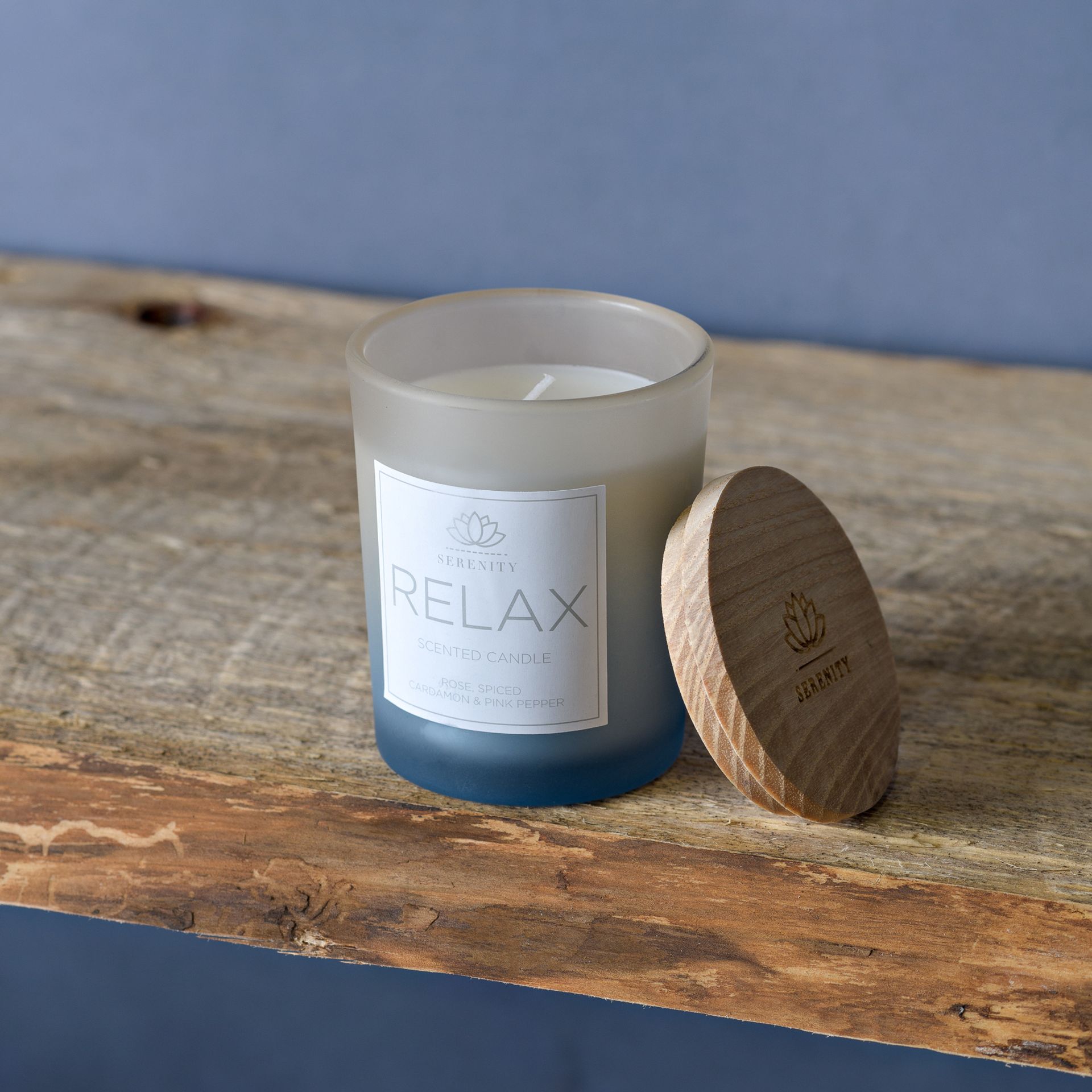 Serenity Pause Luxury Set of 3 Candles in Gift Box - Image 3