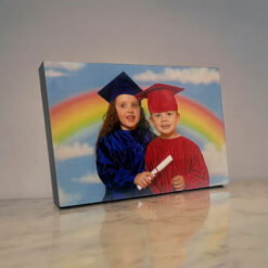 Personalised Wooden Photo Block 10cm x 15cm