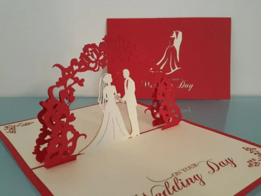 On Your Wedding Day – Irish Made Pop Up Cards