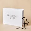 Amore Textured Wedding Guest Book