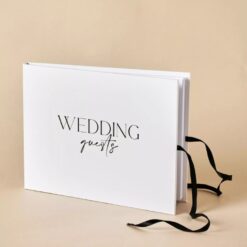 Amore Textured Wedding Guest Book